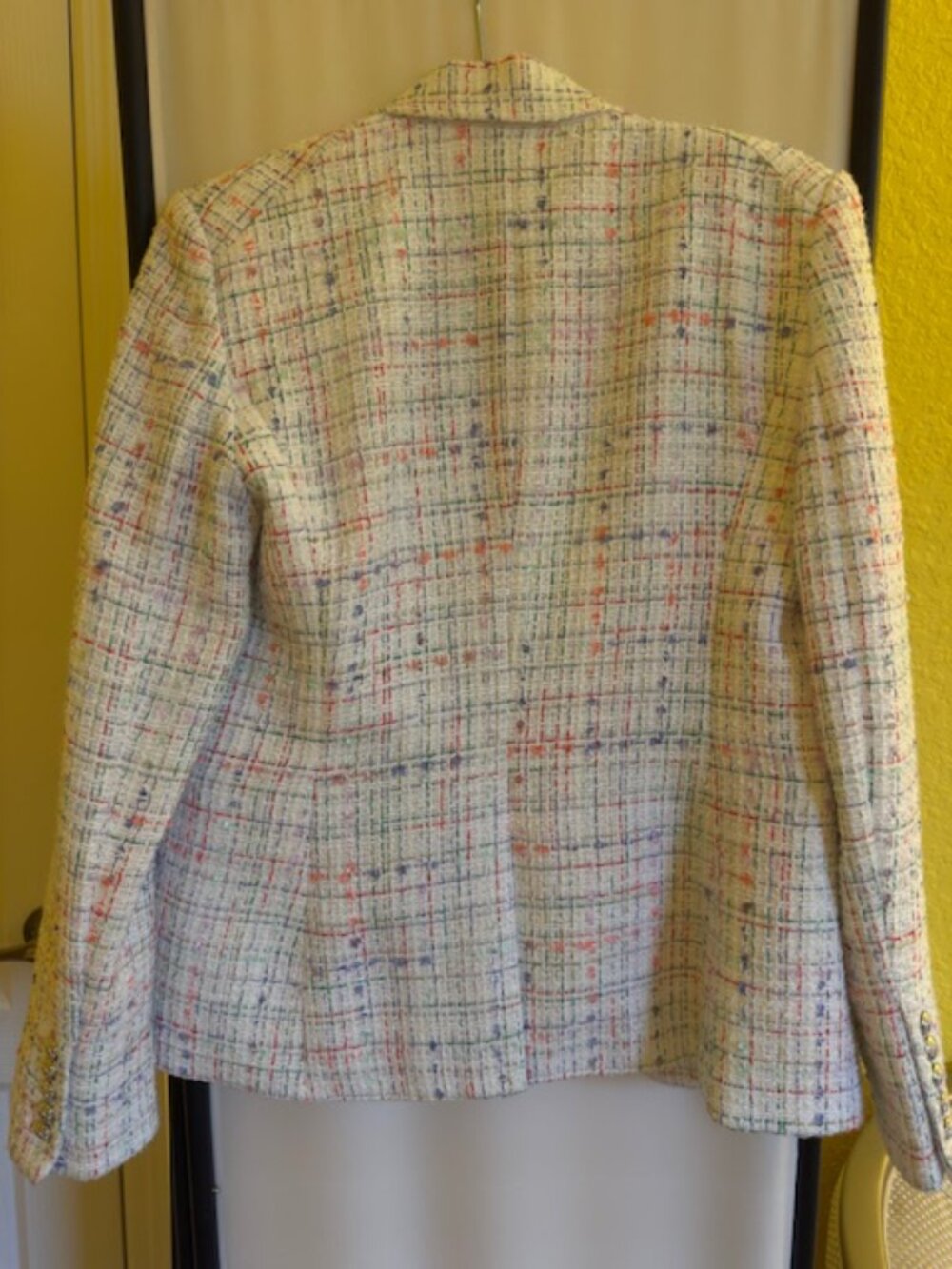 Veronica Beard Multicolor Tweed Blazer — Size 8 - Picture 3 of 4